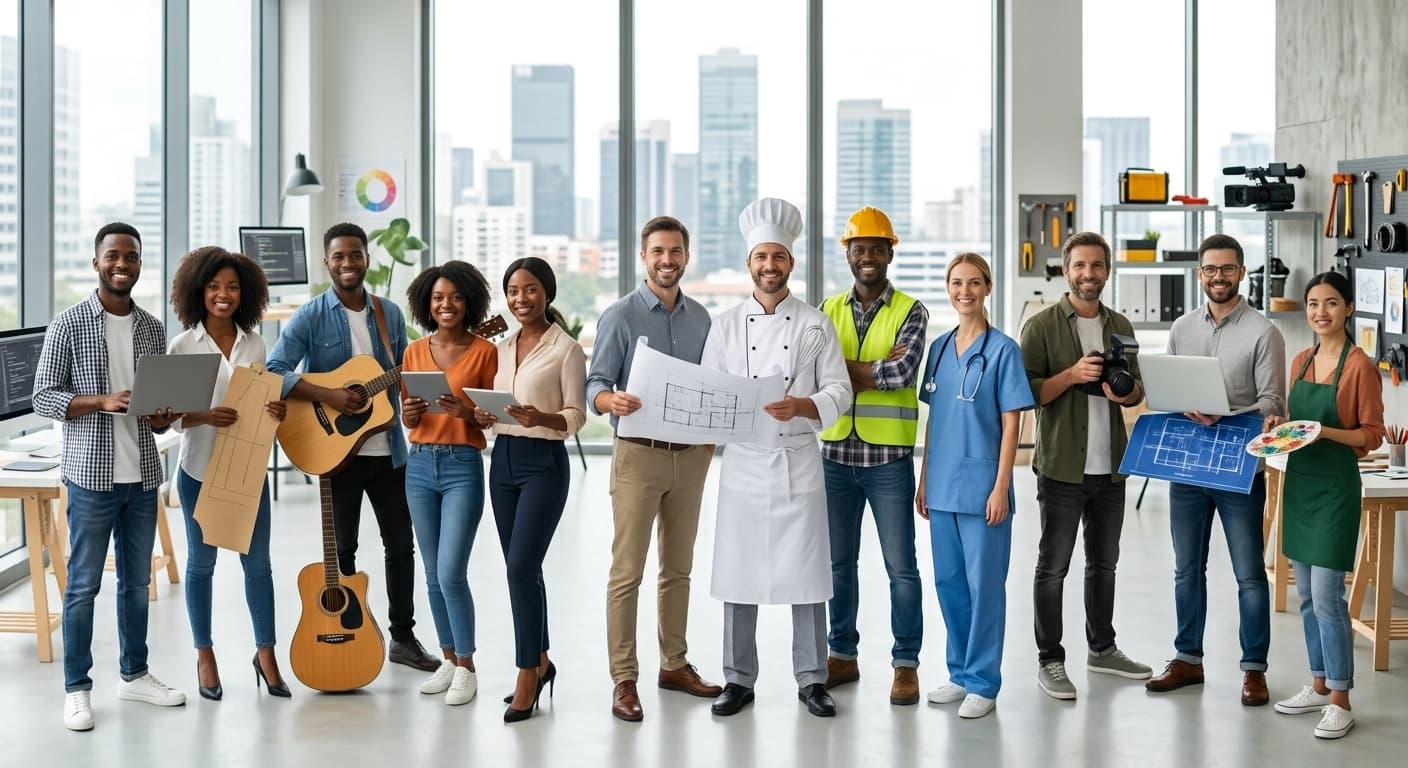 Talents africains de tous métiers : développeurs, designers, chefs, artisans, soignants